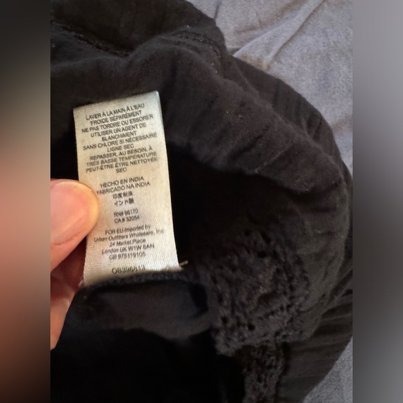 FREE PEOPLE BLACK Small perfectly Victorian embroidered dress.
#221 - Picture 10 of 12